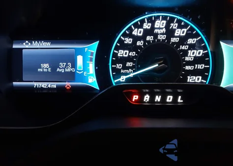 2013 Ford C-Max Hybrid Sel из США, поврежденный, VIN 1FADP5BU2DL511178